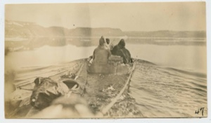 Image of Crew members - Power boat going to Kammowitz from Cape Hatherton